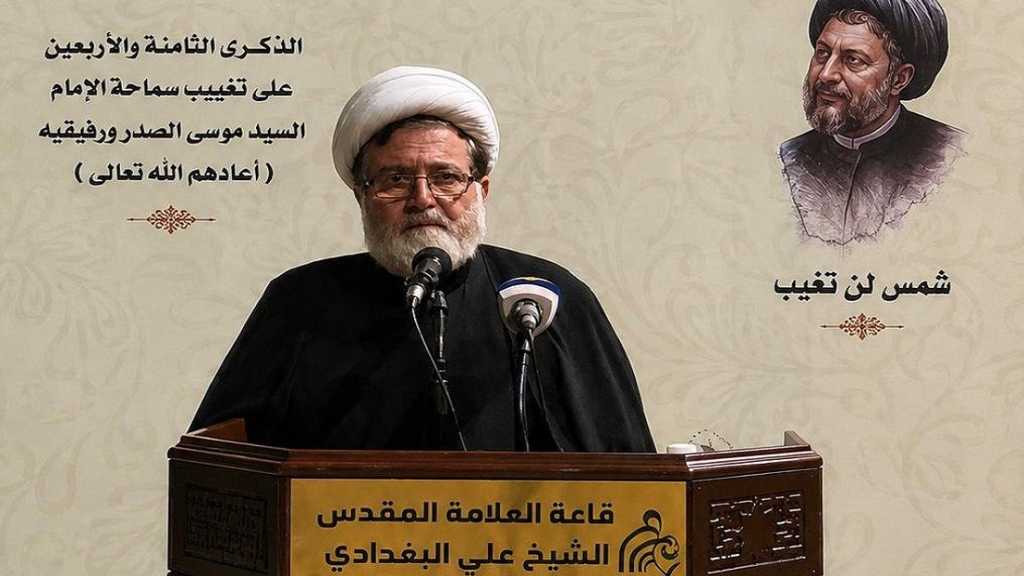 الشيخ البغدادي في ذكرى الامام الصدر: على العهد باقون.. متمسكون بالمقاومة ومواجهة الفساد ومكافحة الحرمان