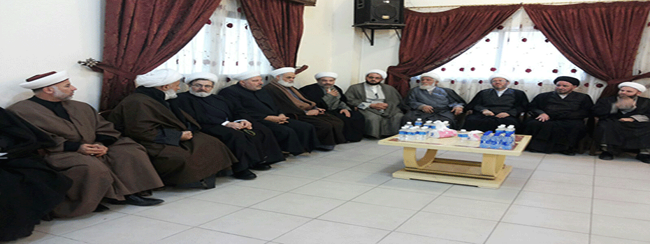 مشاركة عضو المجلس المركزي في حزب الله الشيخ حسن بغدادي في اللقاء الذي دعا إليه لقاء علماء صور تنديداً باقدام السعودية على اعدام الشهيد الشيخ نمر باقر النمر